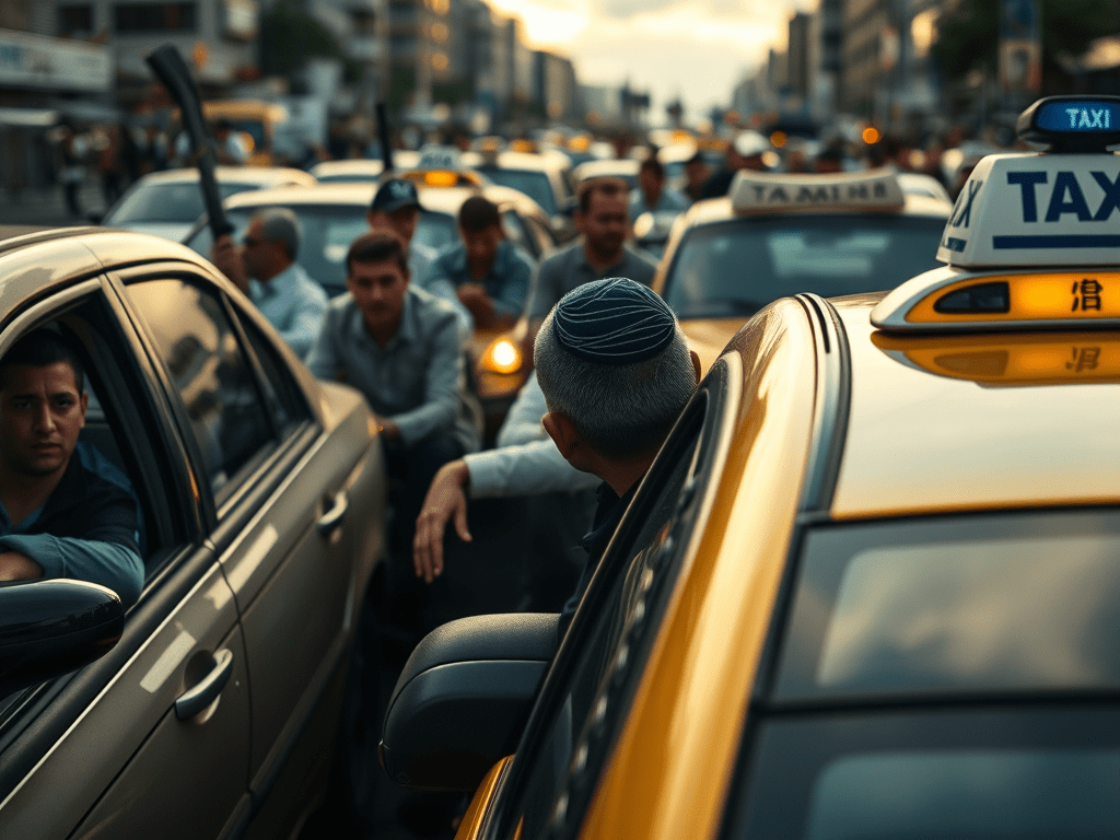 הלכה בגבעה 820 – המונית&nbsp;והפקק